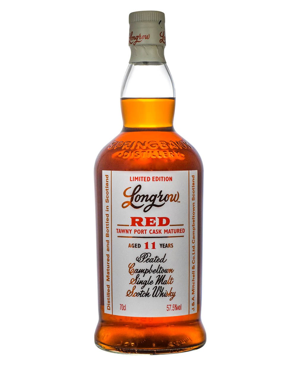 Longrow 'Red' Limited Edition Tawny Port Cask Matured Peated 11 Year Old - Liquor On Broadway