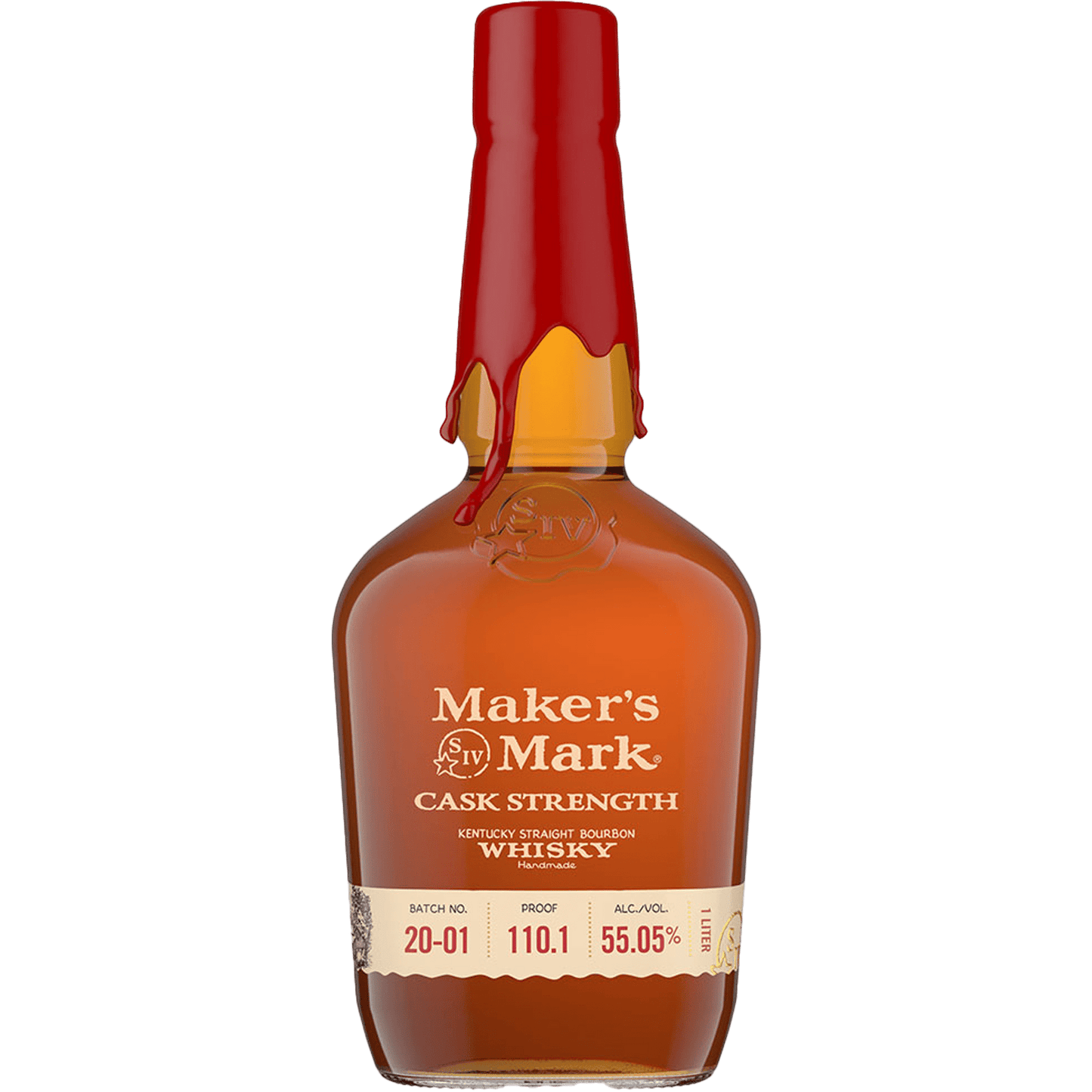 Maker's Mark Cask Strength Bourbon Whiskey 110.1 proof - Liquor On Broadway