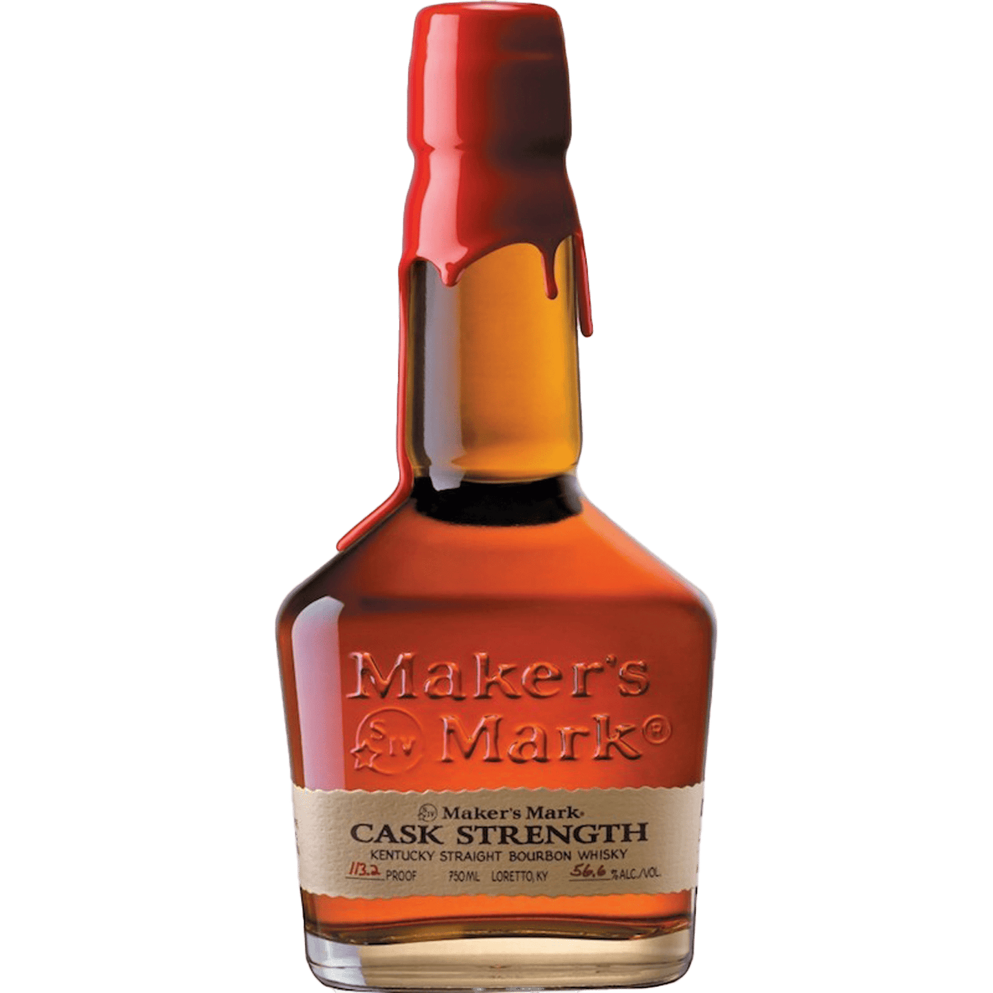 Maker's Mark Cask Strength Bourbon Whiskey 112.2 proof - Liquor On Broadway