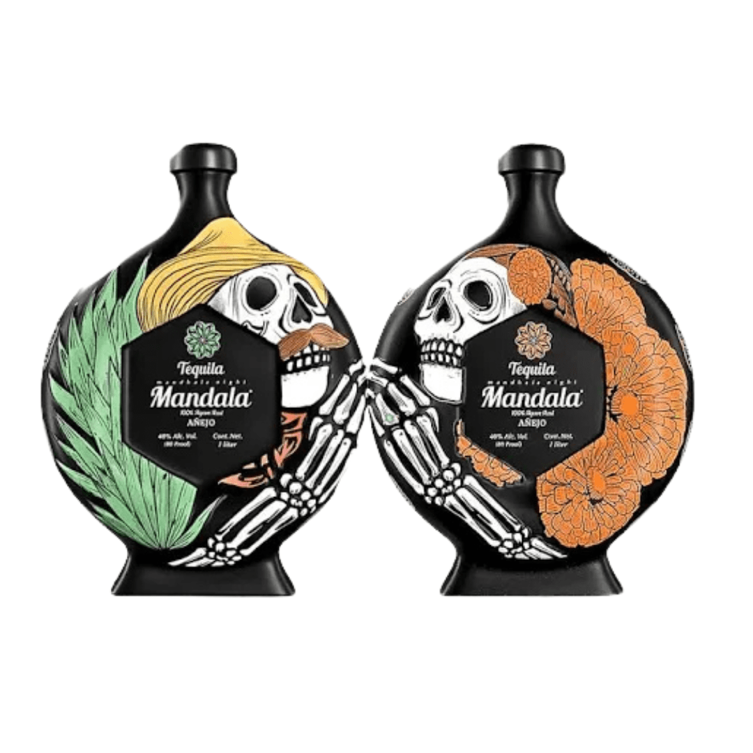 Mandala Tequila Anejo Dia De Los Muertos "Life After Death" 2025 Limited Edition Bundle - Liquor On Broadway