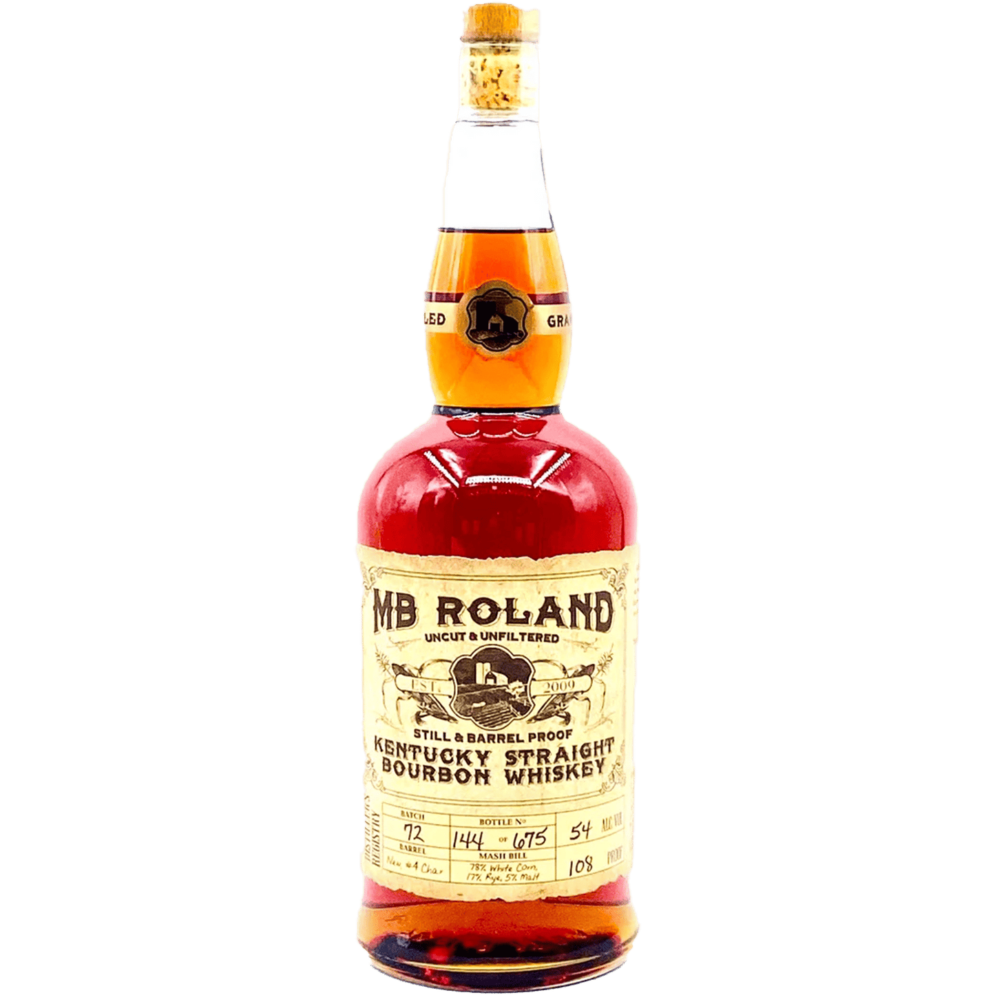 MB Roland Kentucky Straight Bourbon Whiskey - Liquor On Broadway