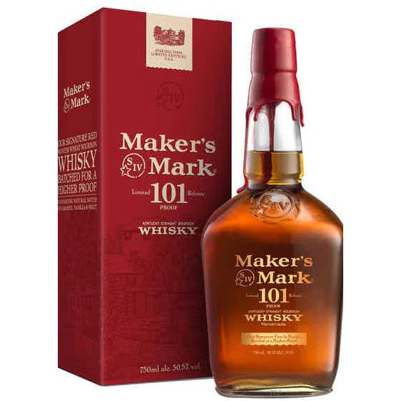 Maker's Mark 101 Proof Kentucky Straight Bourbon Whisky 750ml bottle