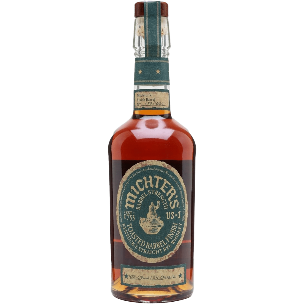 Michter's Toasted Barrel Finish Rye Whiskey 2020 Release 750ml – 109.2 Proof front bottle