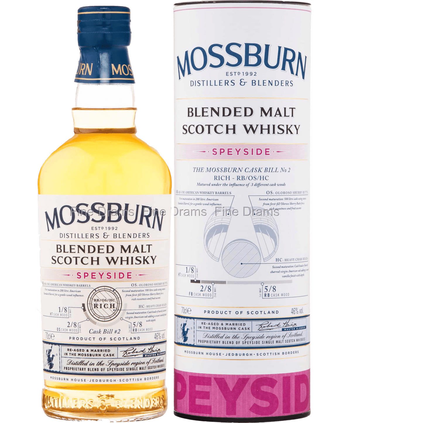 Mossburn Speyside Blended Malt Scotch Whisky - Liquor On Broadway