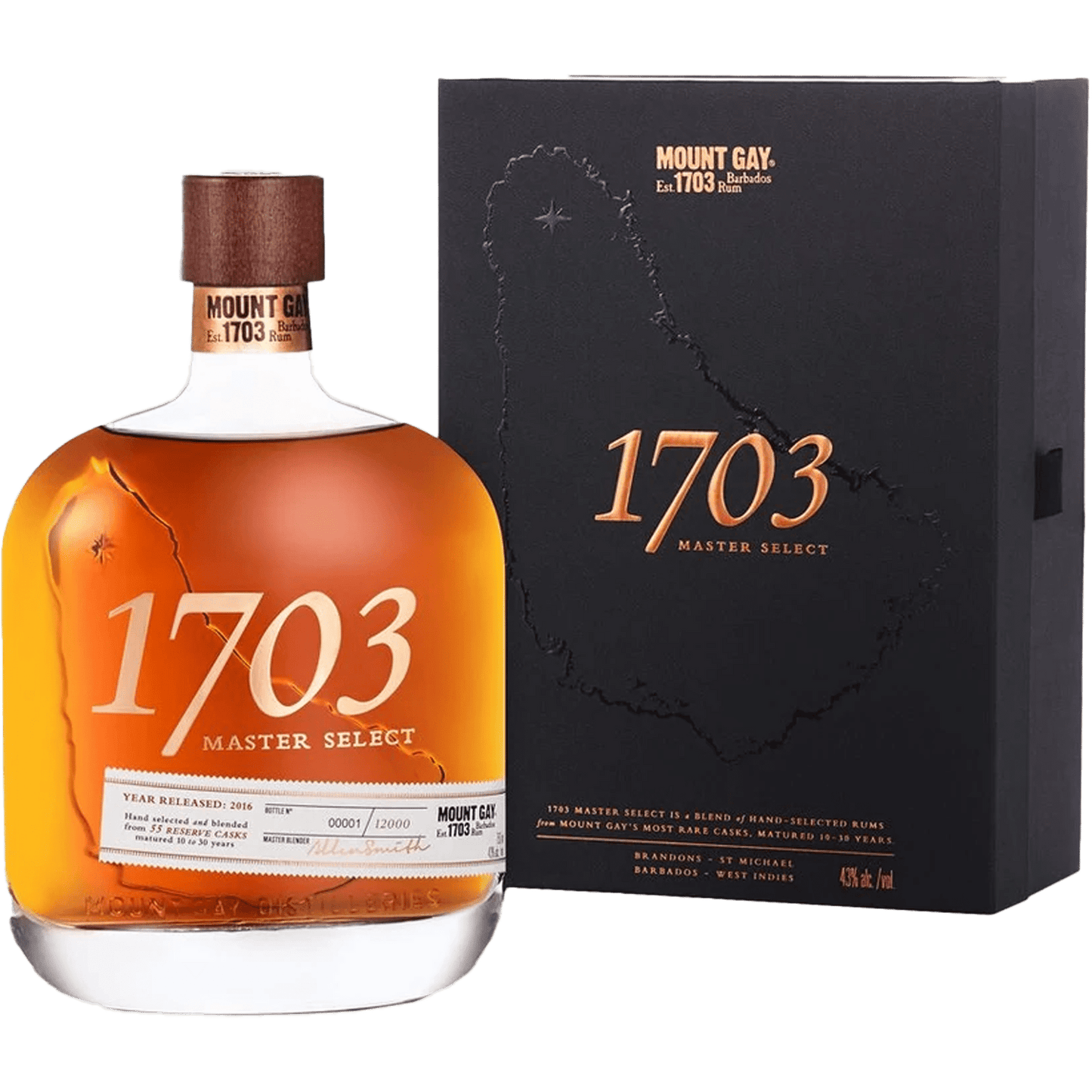 Mount Gay 1703 Master Select 750ML - Liquor On Broadway