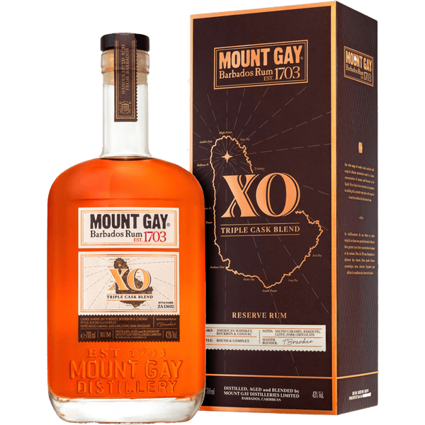 Mount Gay XO Triple Cask Blend Rum 750ml bottle