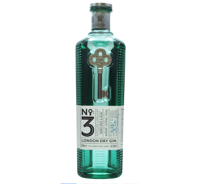 No 3 London Dry Gin 750 ML - Liquor On Broadway