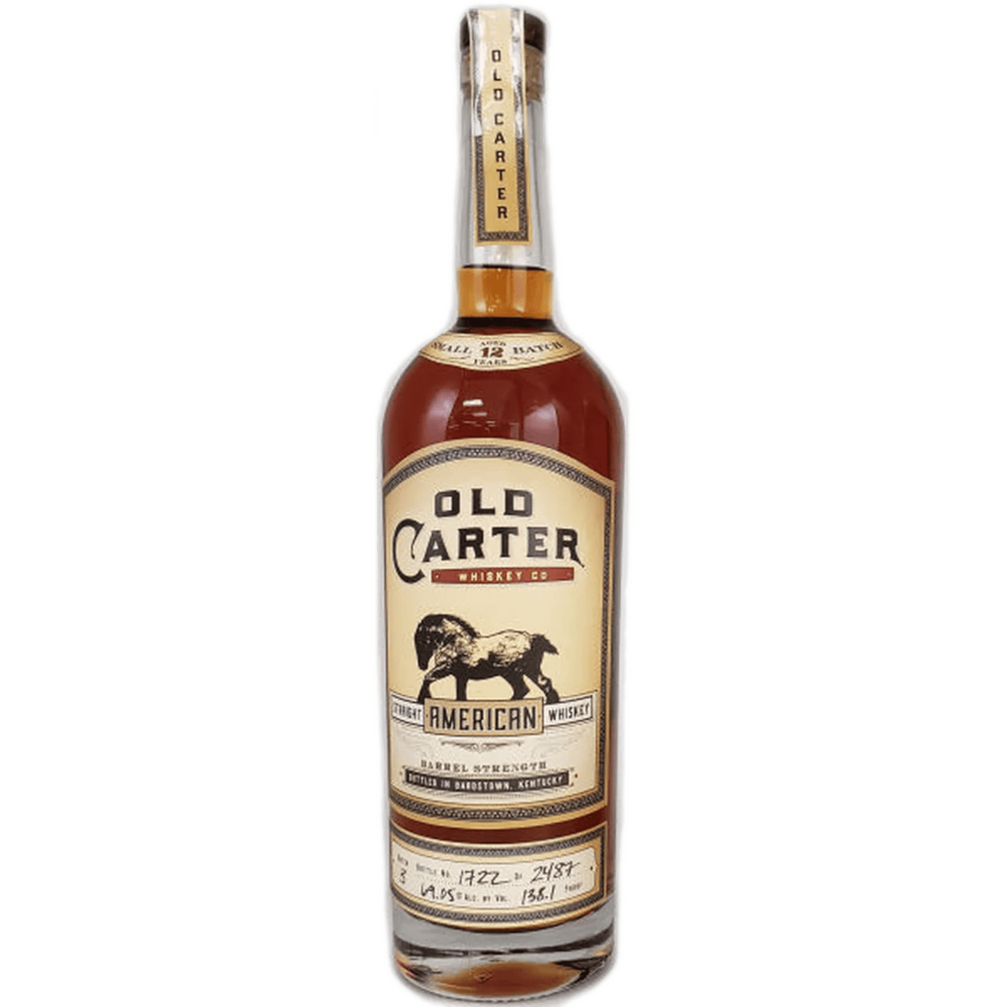 Old Carter American Whiskey 2020 Batch 03 12 Years - Liquor On Broadway