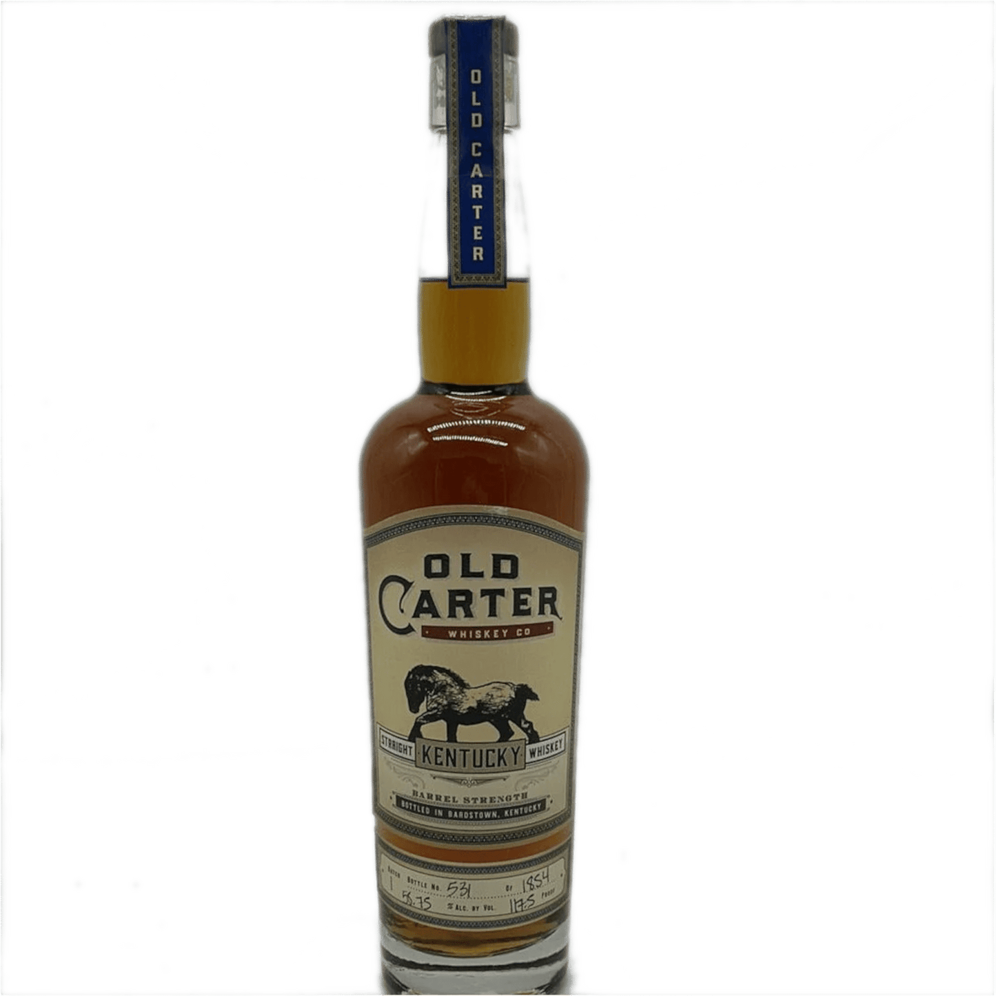 Old Carter Straight Kentucky Whiskey - Batch 1 - Liquor On Broadway