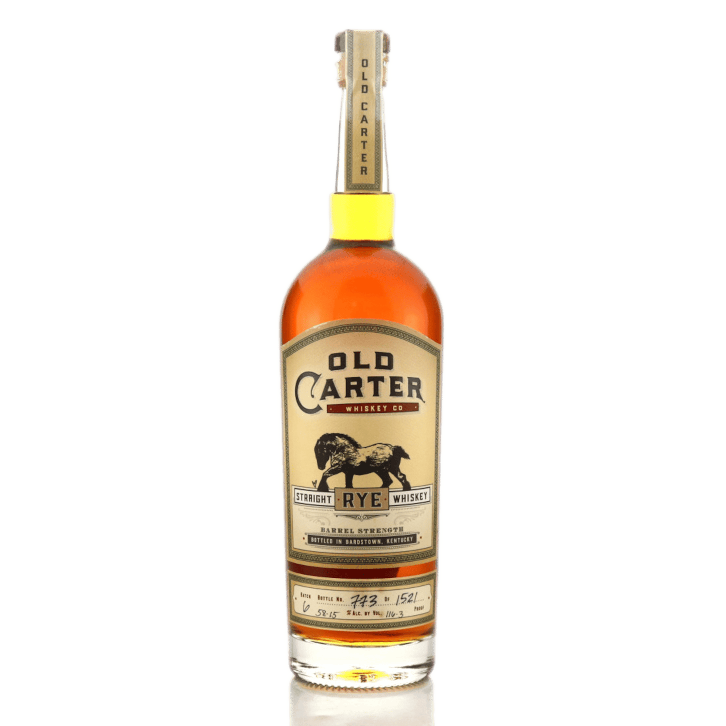 Old Carter Straight Rye Batch 6 - Liquor On Broadway