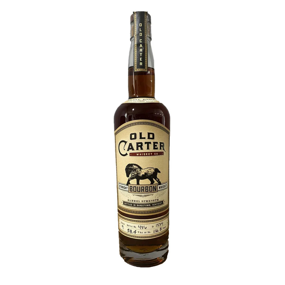Old Carter Batch 9 116.4 Proof Rye Whiskey 750ml bottle