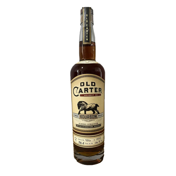 Old Carter Batch 9 116.4 Proof Rye Whiskey 750ml bottle