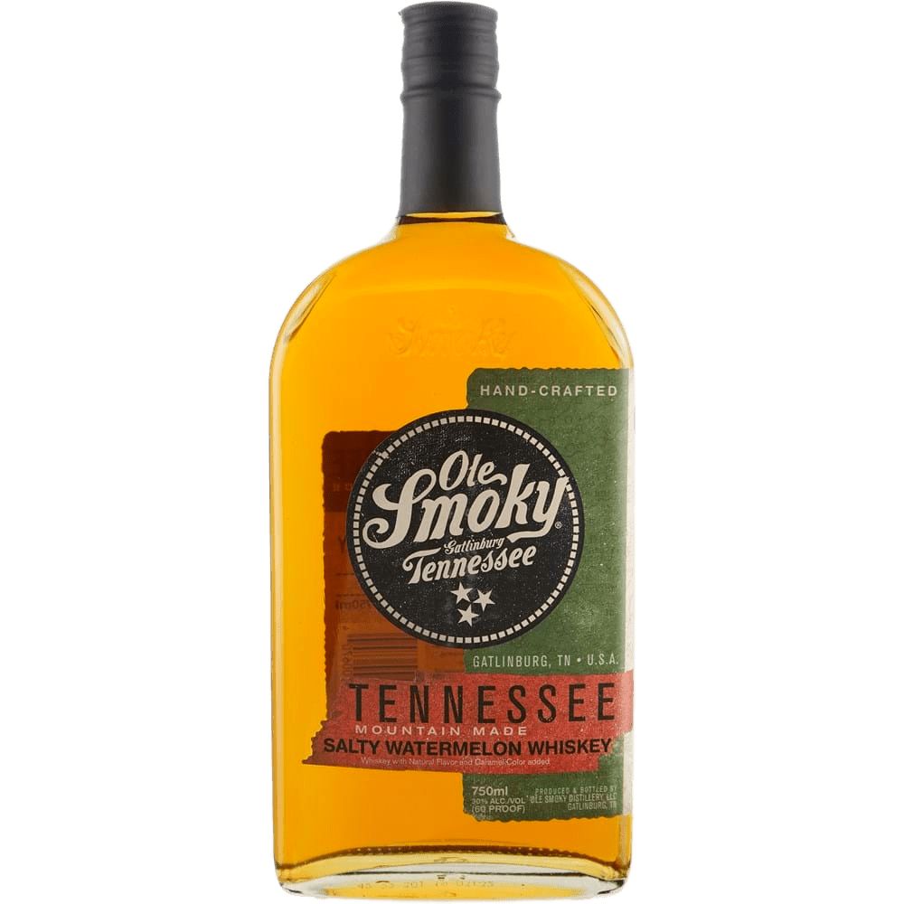 Old Smoky Salted Watermelon Whiskey - Liquor On Broadway