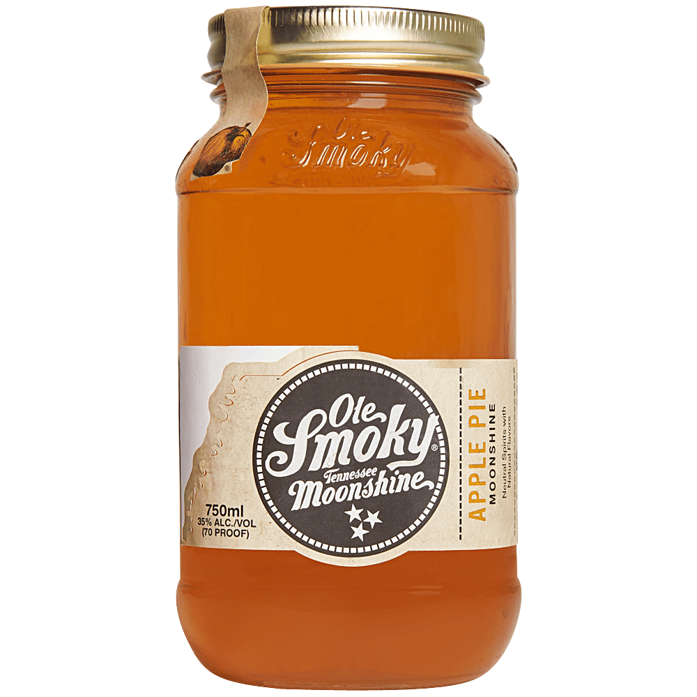 Ole Smoky Apple Pie Moonshine 750ml jar bottle