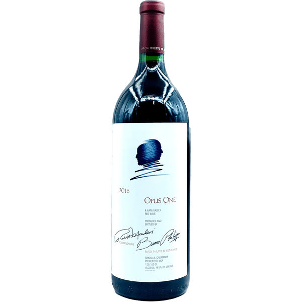 Opus One 2016 750ml front bottle