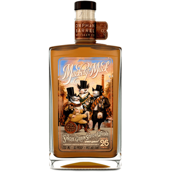 Orphan Barrel Muckety Muck 26 Year Old Single Grain Scotch Whisky 750ml bottle