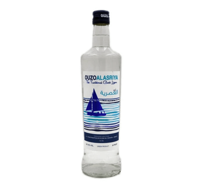 Ouzo Al Asriya Arak - 750ml - Liquor On Broadway