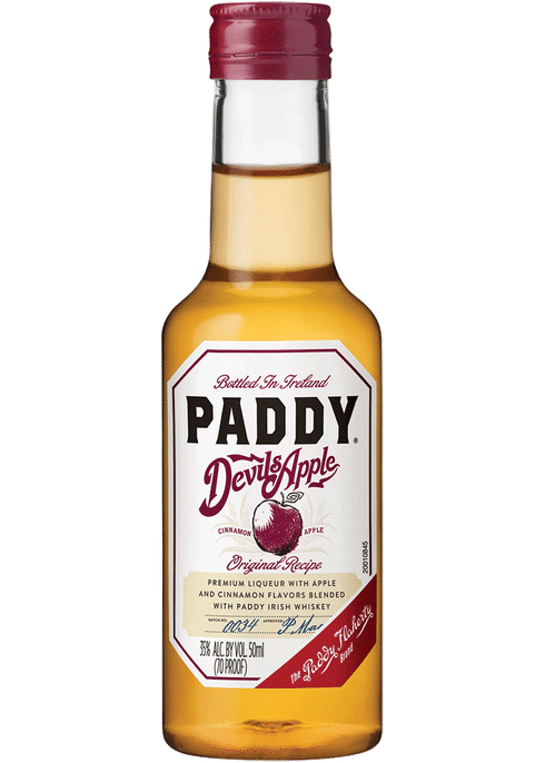Paddy - Devil's Apple Irish Whiskey 12Pks (50ml) - Liquor On Broadway