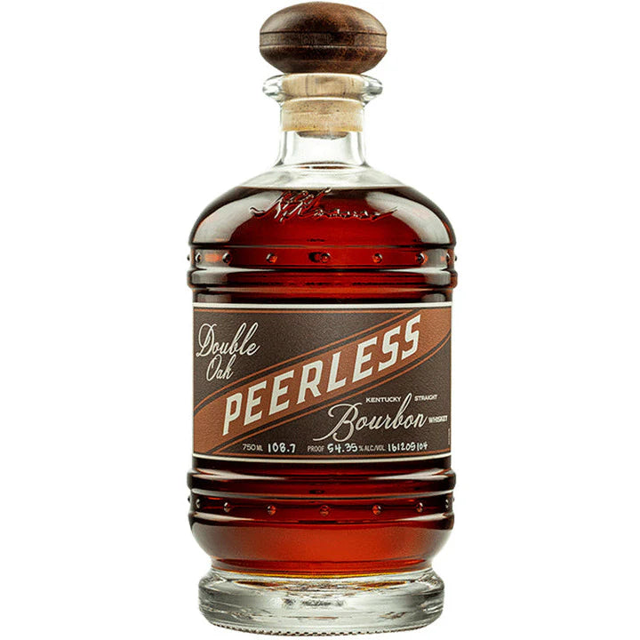 Peerless Double Oak Bourbon 750ml front bottle