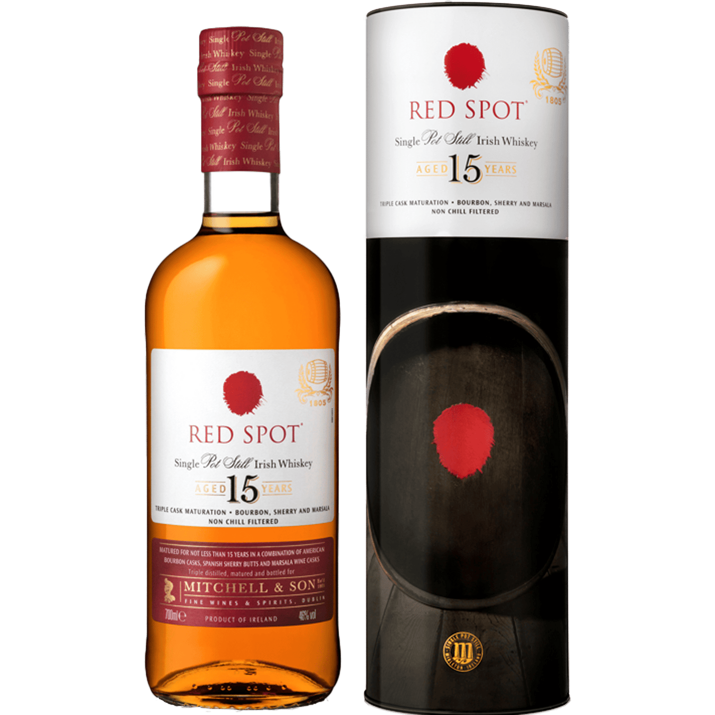 Red Spot Single Pot 15 Year Single Pot Still - Liquor On Broadway