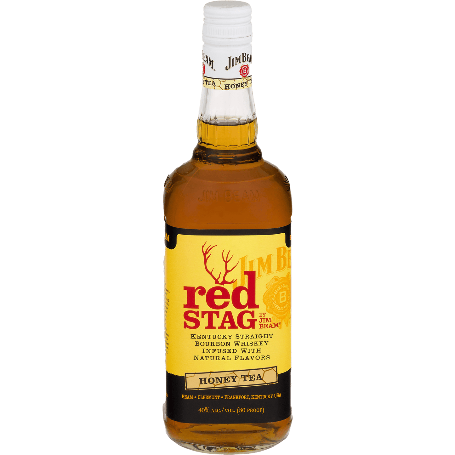 Red Stag Honey Tea Kentucky Straight Bourbon Whiskey by Jim Beam - Liquor On Broadway