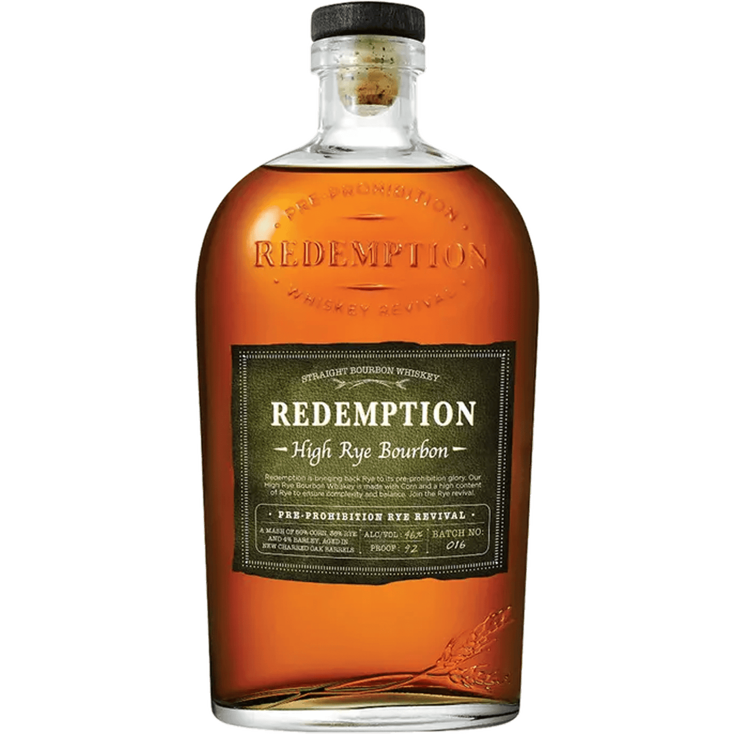 Redemption High Rye Bourbon - Liquor On Broadway