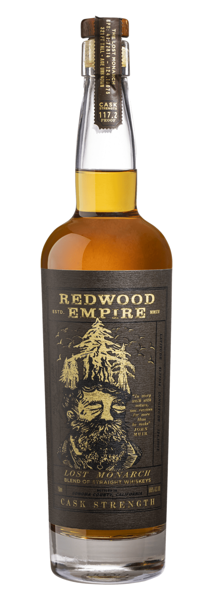 Redwood Empire Lost Monarch Cask Strength - Liquor On Broadway
