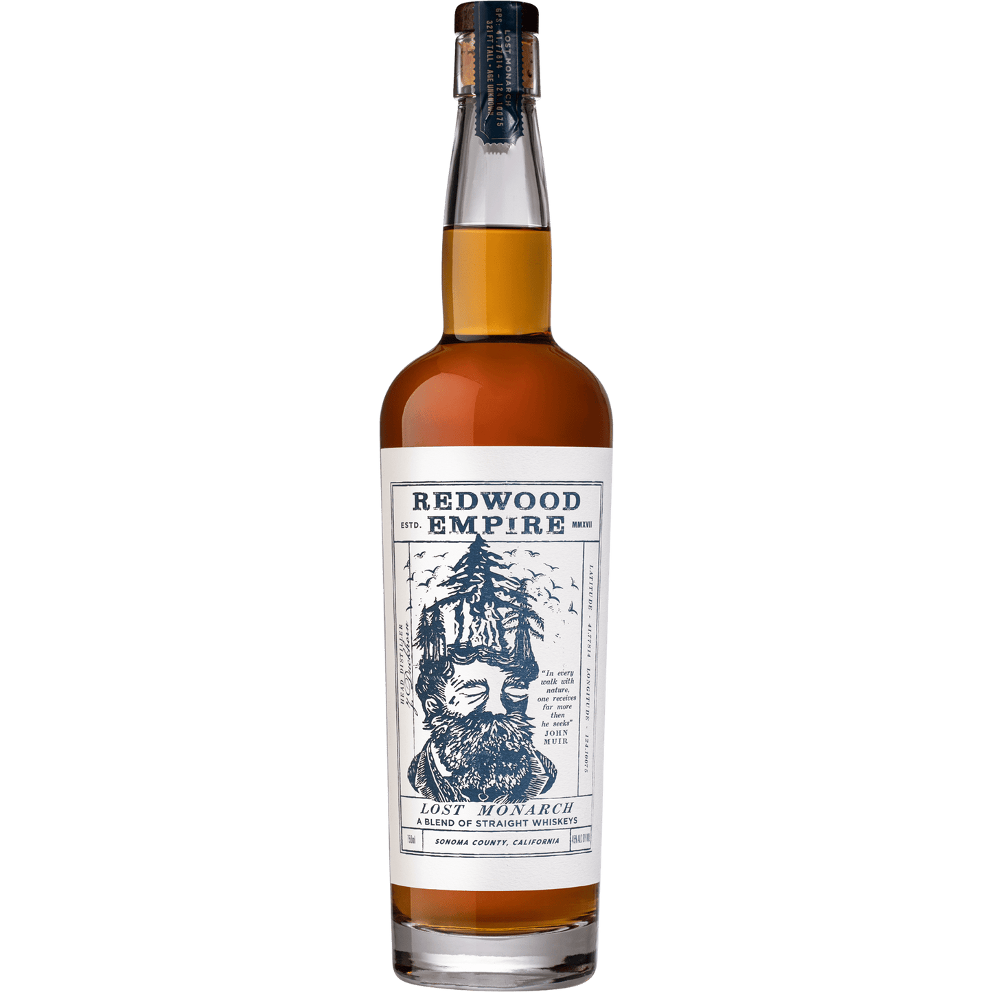 Redwood Empire Lost Monarch Whiskey - Liquor On Broadway