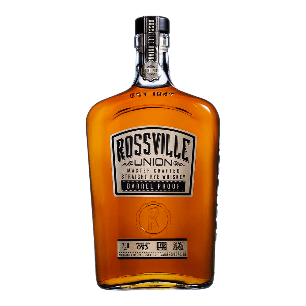 Rossville Union Barrel Proof Straight Rye Whiskey - Liquor On Broadway