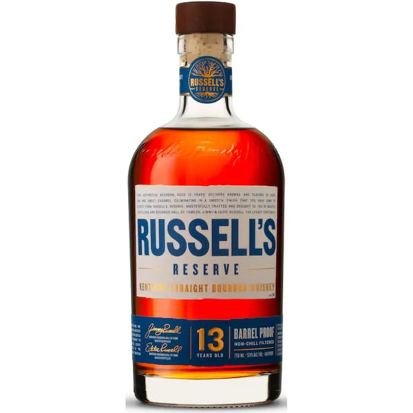 Russell's Reserve 13 Year Old Barrel Proof Batch 3 Kentucky Straight Bourbon Whiskey 750ml bottle