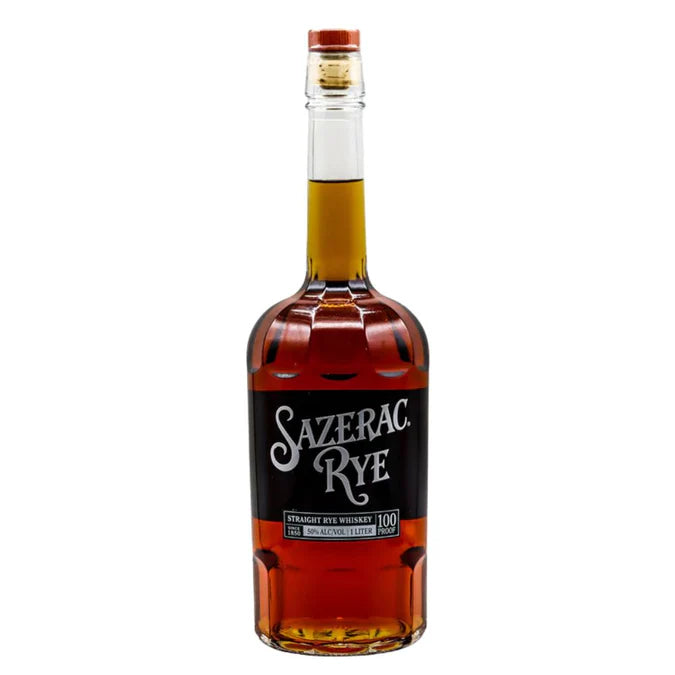 Sazerac Straight Rye Whiskey 100 Proof 1L bottle