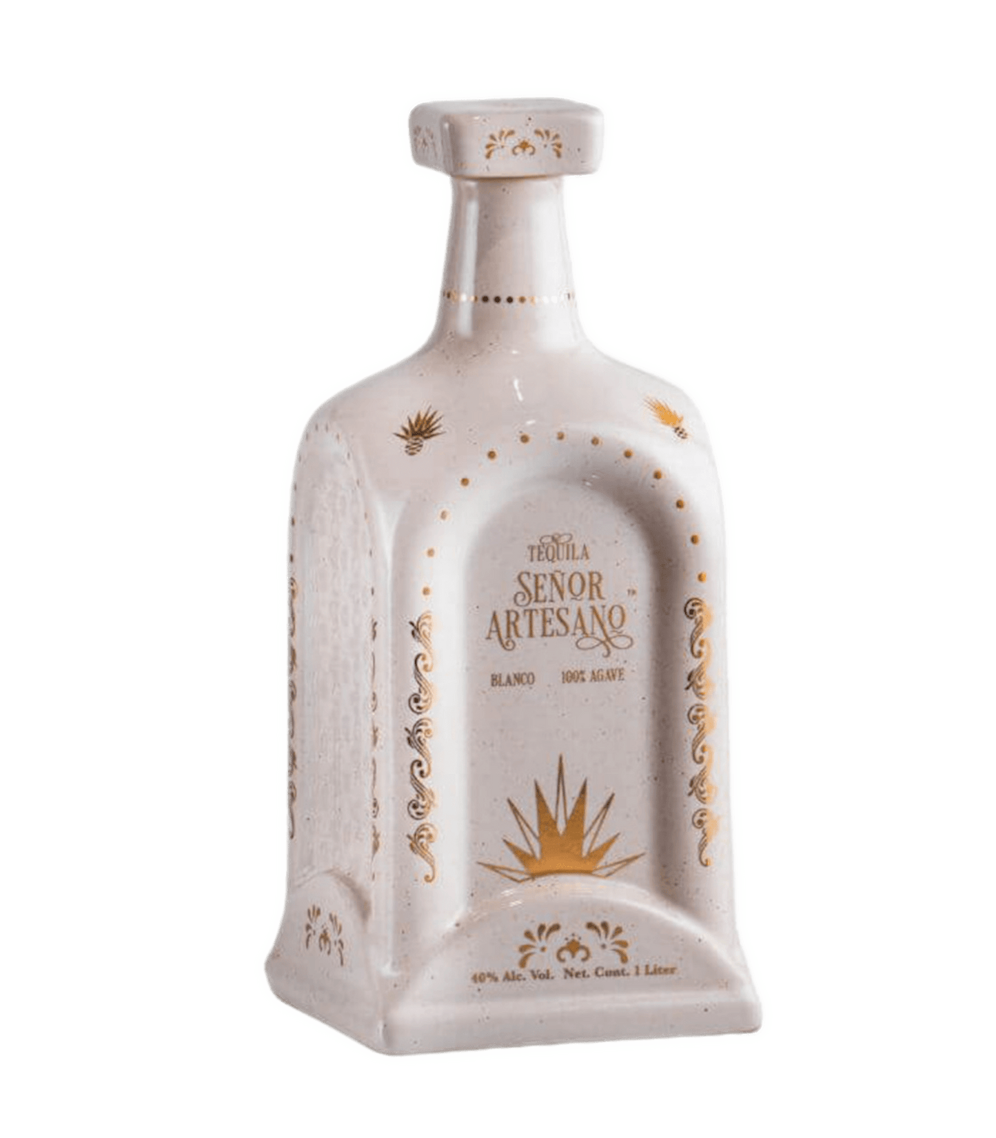 Senor Artesano Blanco Tequila Ceramic - Liquor On Broadway