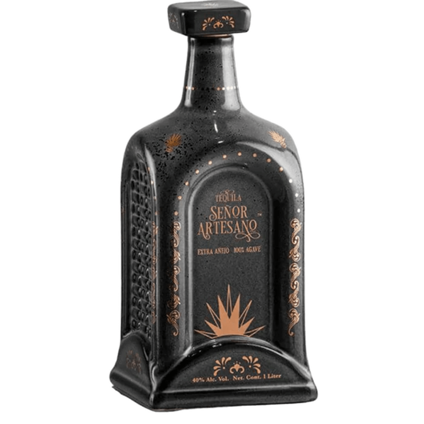 Senor Artesano Extra Anejo Ceramic Tequila - Liquor On Broadway