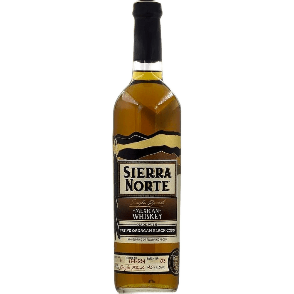Sierra Norte Single Barrel Mexican Whiskey Black Corn - Liquor On Broadway