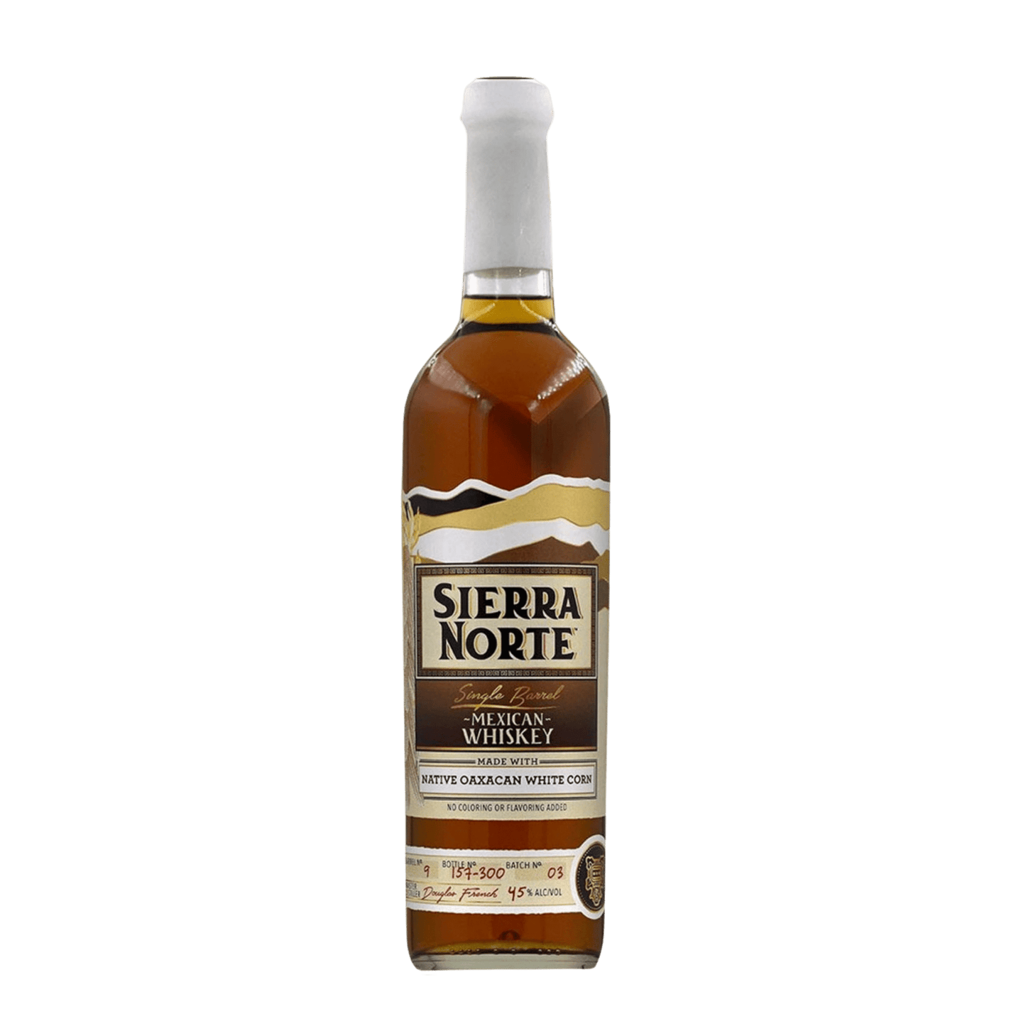 Sierra Norte Single Barrel Mexican Whiskey White Corn - Liquor On Broadway