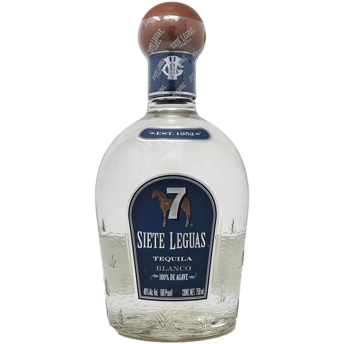Siete Leguas Blanco Tequila 700ml bottle