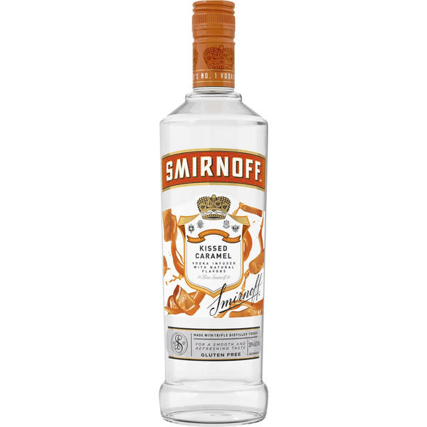 Smirnoff Kissed Caramel Flavored Vodka 750ml bottle