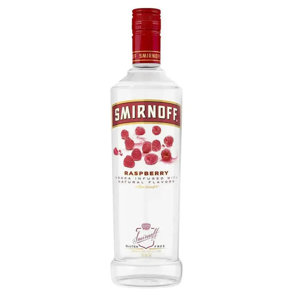 Smirnoff Raspberry Flavored Vodka 750ml bottle