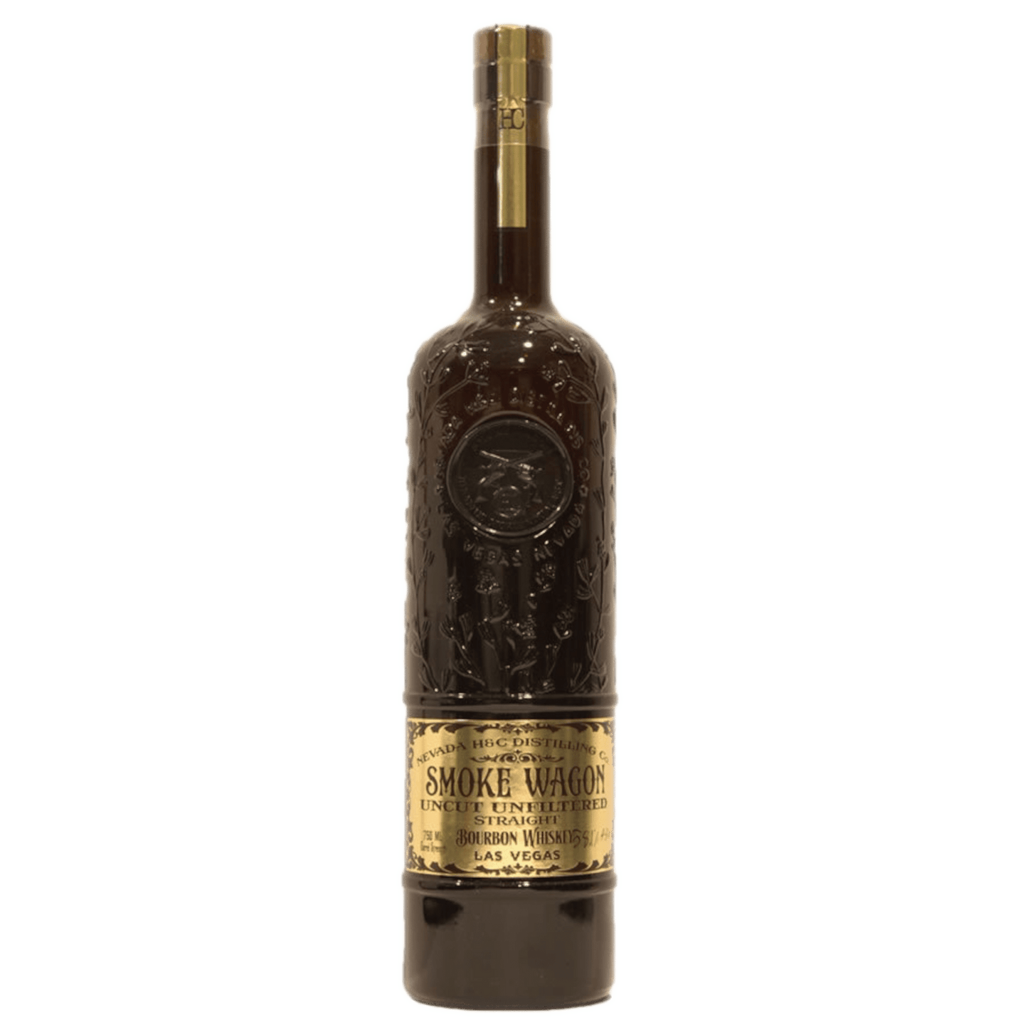 Smoke Wagon Uncut Unfiltered Straight Bourbon Whiskey - Liquor On Broadway