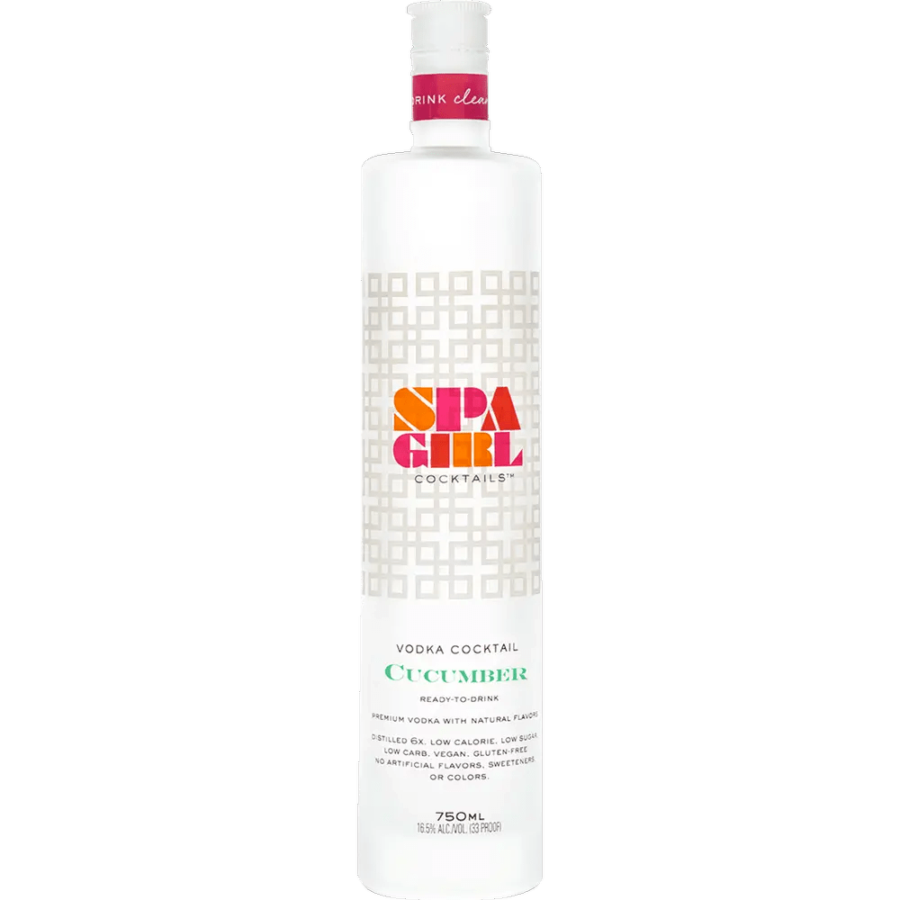 Spa Girl Cocktails Cucumber Martini 750ml - Liquor On Broadway