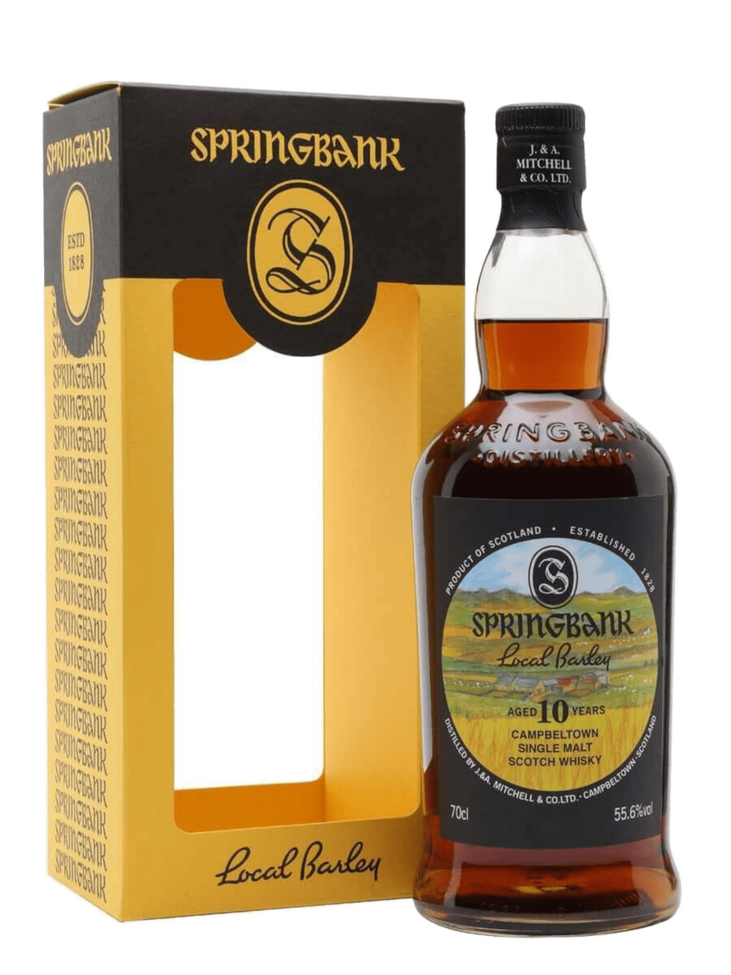 Springbank Local Barley 10 Year Old Single Malt Scotch Whisky - Liquor On Broadway