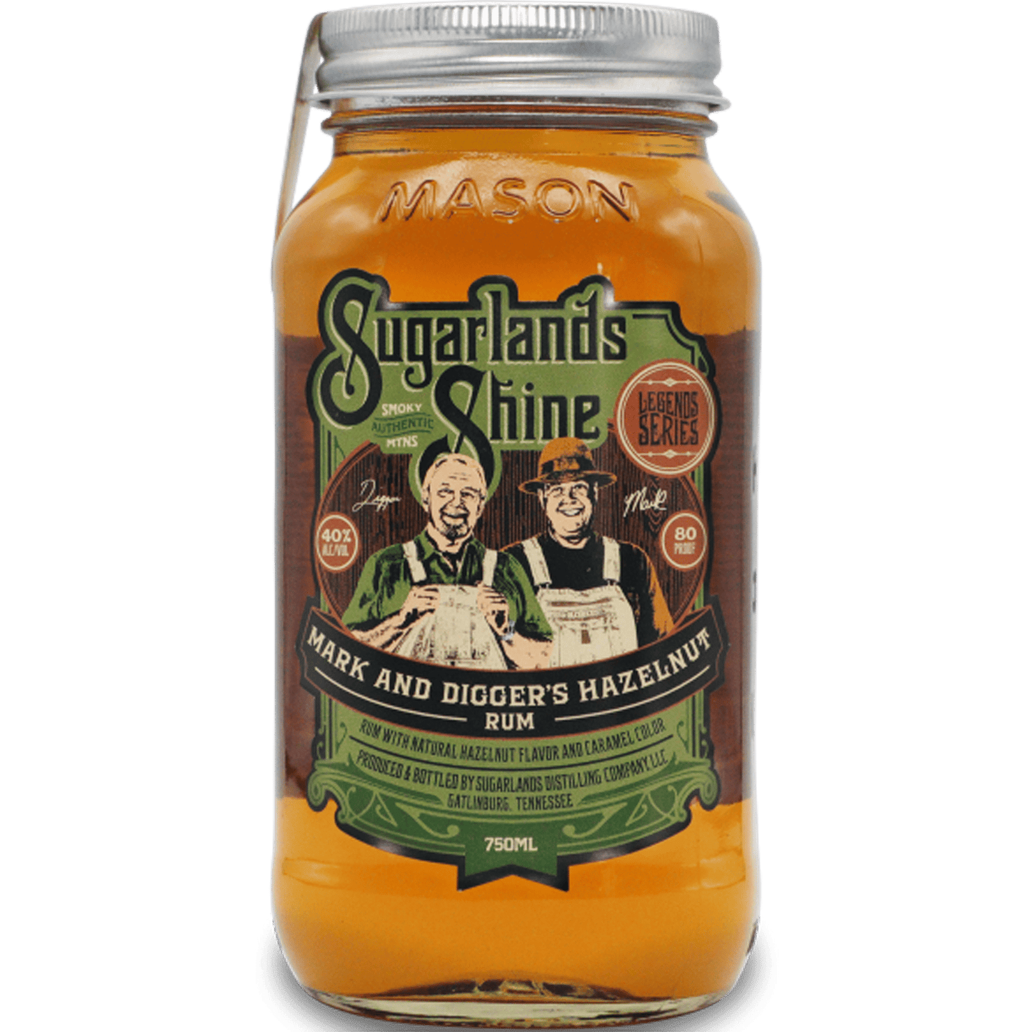 Sugarlands Shine Mark & Diggers Hazelnut Rum - Liquor On Broadway