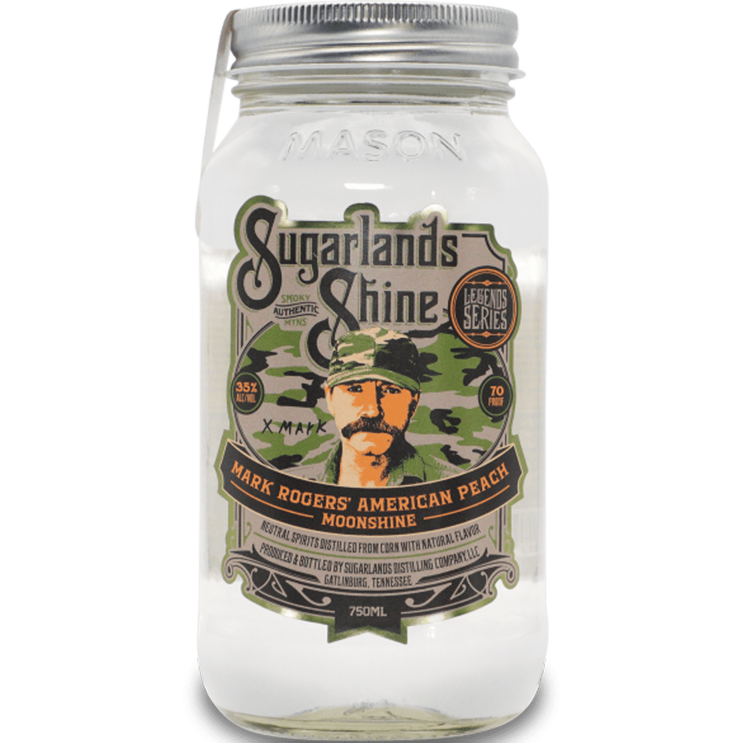 Sugarlands Shine Mark Rogers Peach Moonshine - Liquor On Broadway