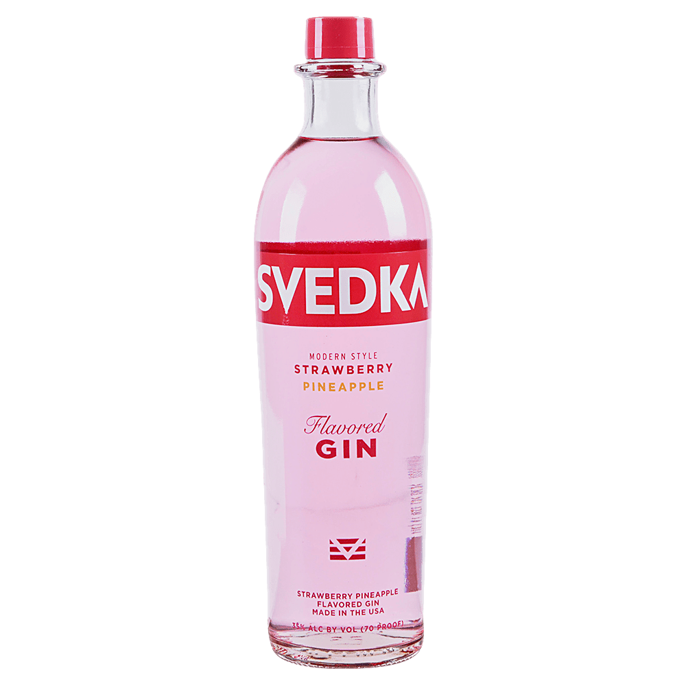 SVEDKA Strawberry Pineapple Modern Style Gin - Liquor On Broadway