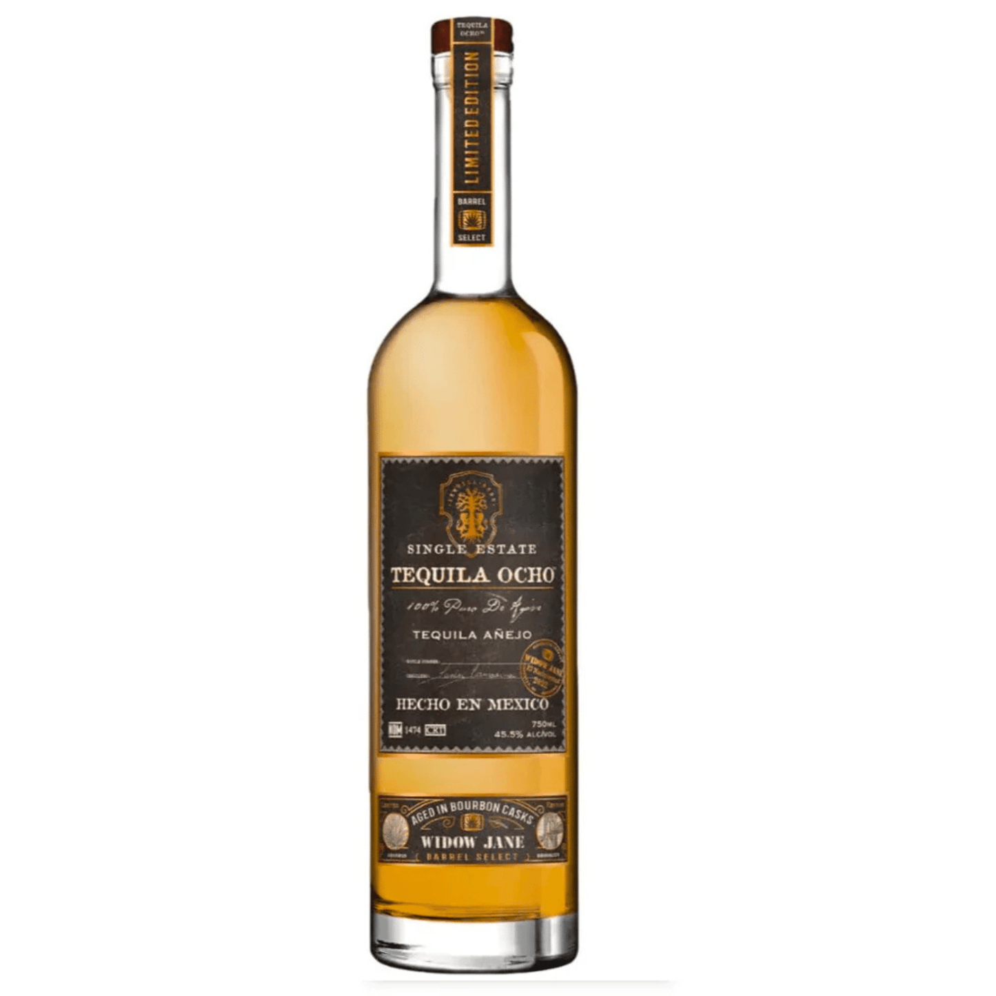 Tequila Ocho Añejo Barrel Select Widow Jane 2022 – 750ml - Liquor On Broadway