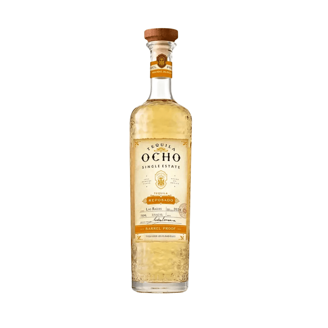 Tequila Ocho Reposado Barrel Proof – Las Raíces - Liquor On Broadway