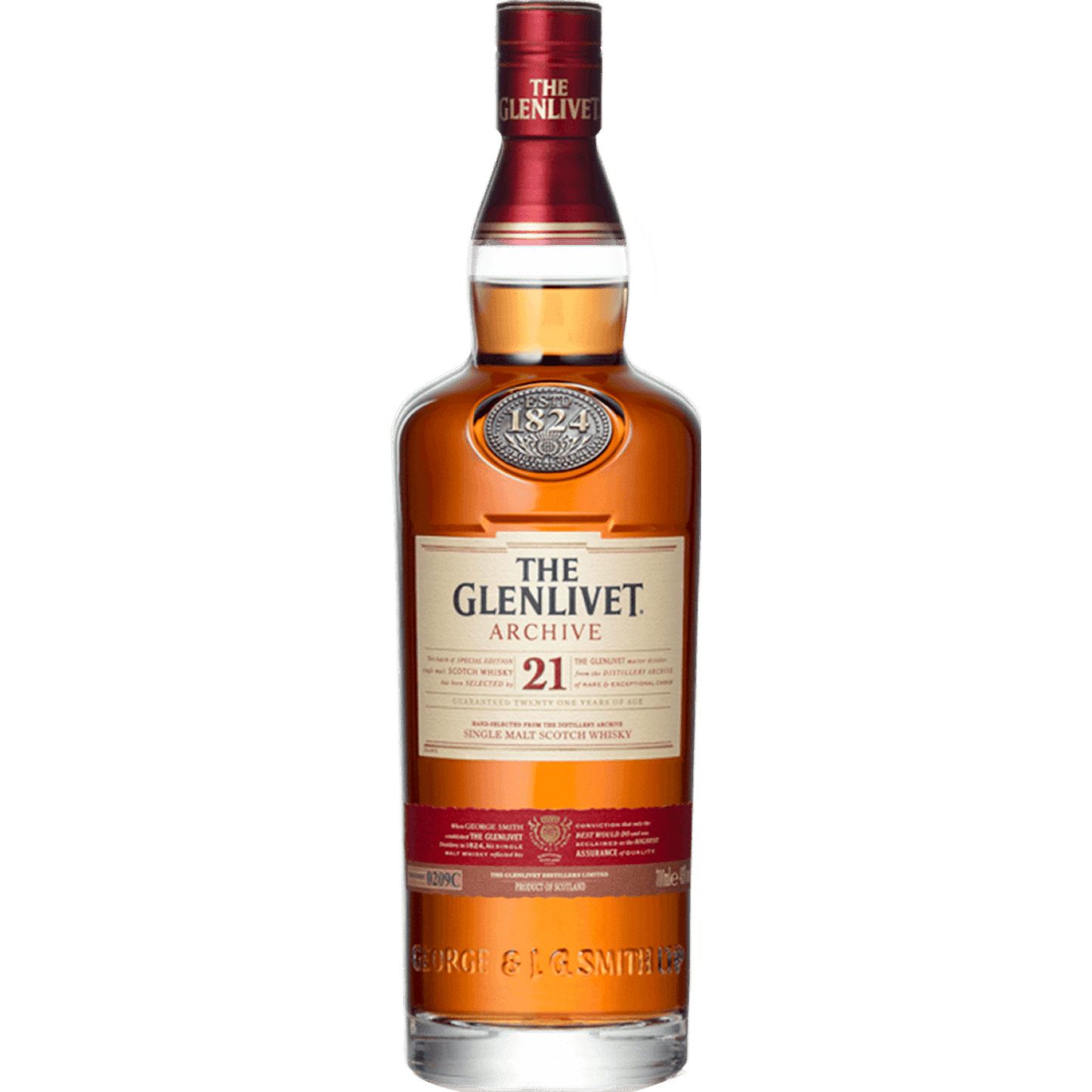 The Glenlivet Archive Single Malt Scotch Whiskey 21 Years Old - Liquor On Broadway