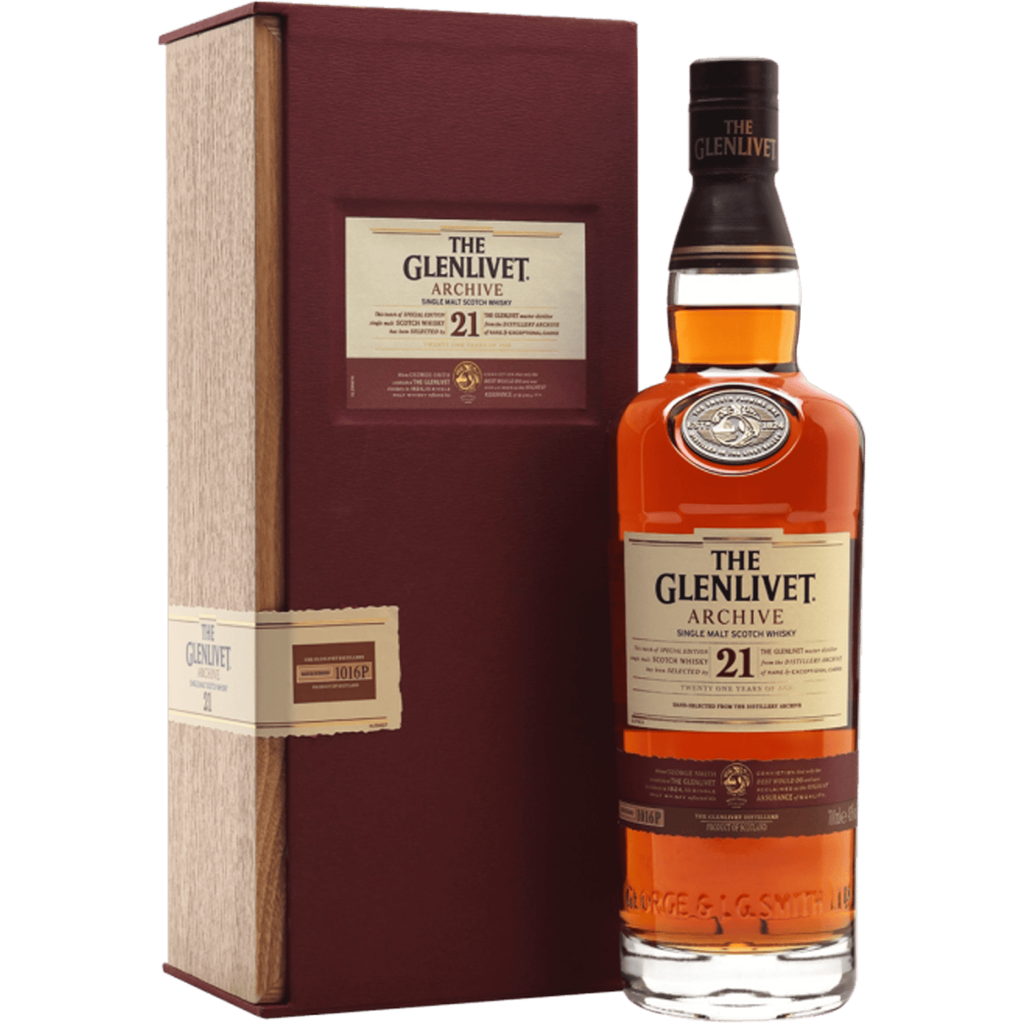 The Glenlivet Archive Single Malt Scotch Whiskey 21 Years Old - Liquor On Broadway
