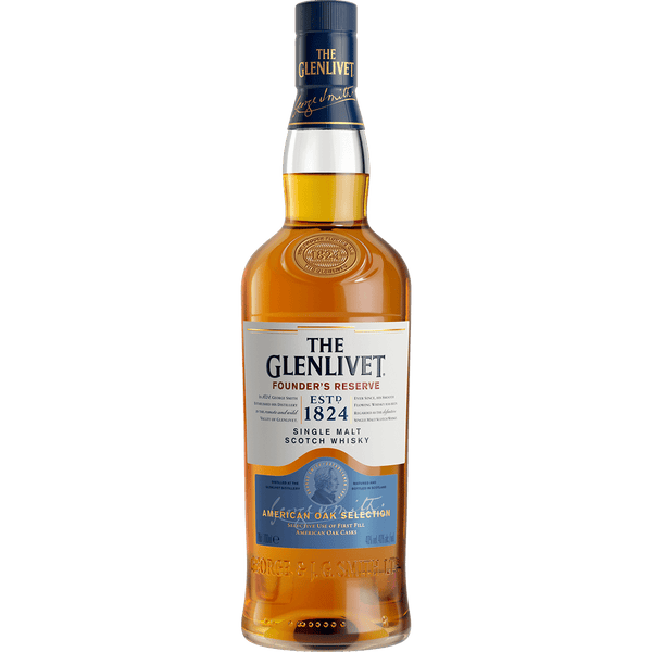 The Glenlivet Founder's Reserve Single Malt Scotch Whisky 750ml bottle