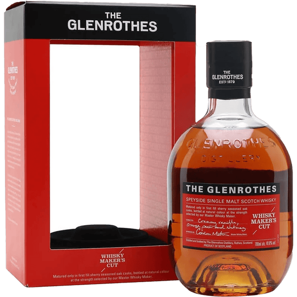 The Glenrothes Maker’s Cut Single Malt Scotch Whisky 750ml front bottle